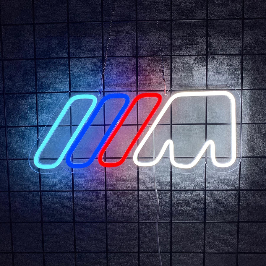 🚘 Prémiový LED Neon Znak: Ikonické Osvětlení pro Každou Garáž