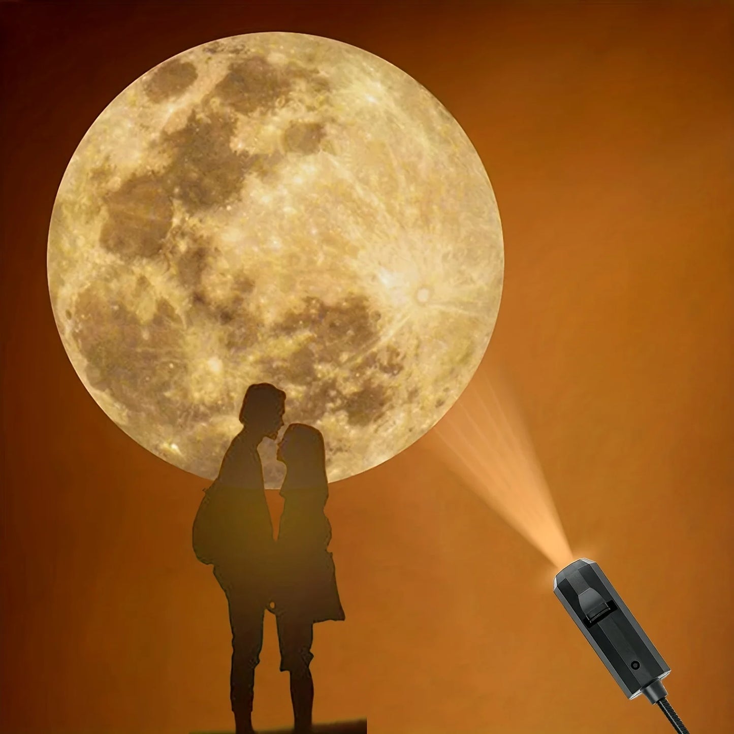 🌙 Vesmírná Atmosféra: Projektor Měsíce a Země